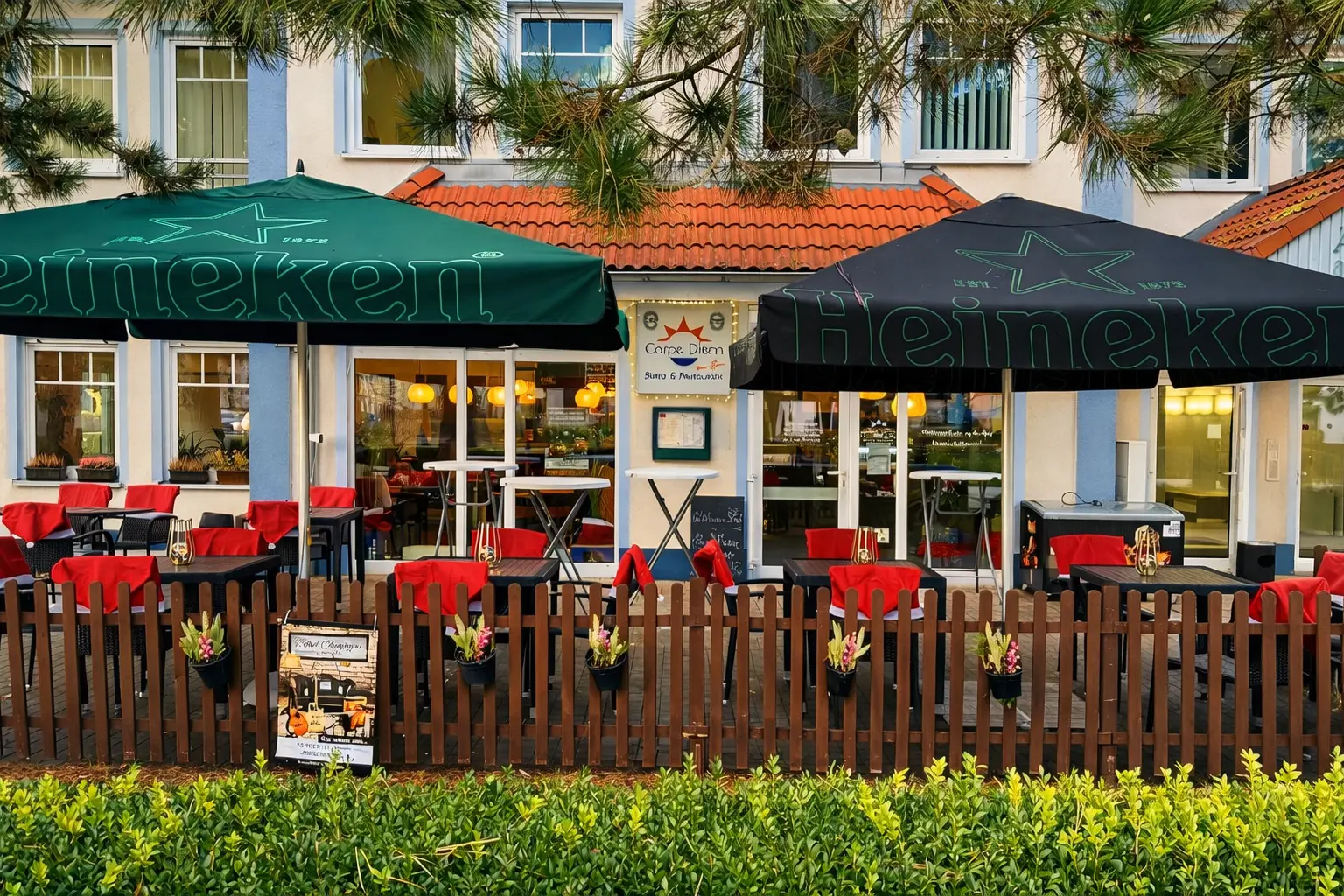 Außenansicht des Restaurants